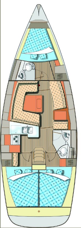 Wynajem łodzi Elan Impression 40 w Pula na SamBoat 