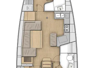 Wynajmij Bénéteau Oceanis 40.1 w Split