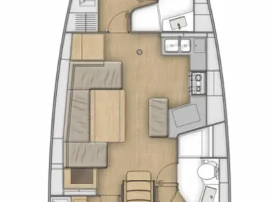 Wynajem łodzi Bénéteau Oceanis 40.1 w Pomer na SamBoat 