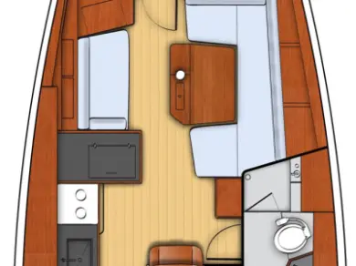 Wynajem łodzi Split tanio Oceanis 41.1