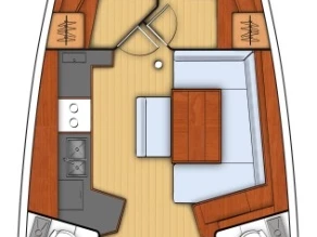 Wynajem łodzi Split tanio Oceanis 45