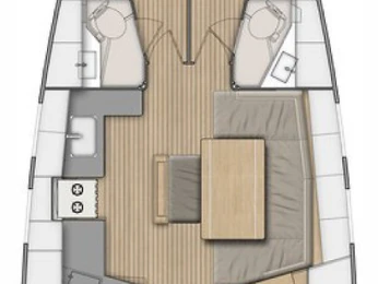 Bénéteau Oceanis 46.1 między profesjonalistami a osobami prywatnymi w Biograd na Moru