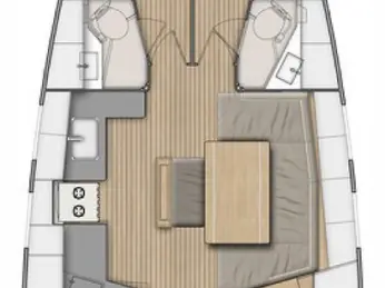 Bénéteau Oceanis 46.1 między profesjonalistami a osobami prywatnymi w Biograd na Moru