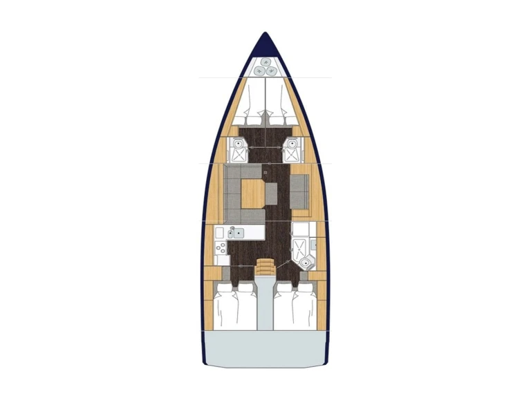 Wynajmij Bavaria Bavaria C45 w Lefkáda