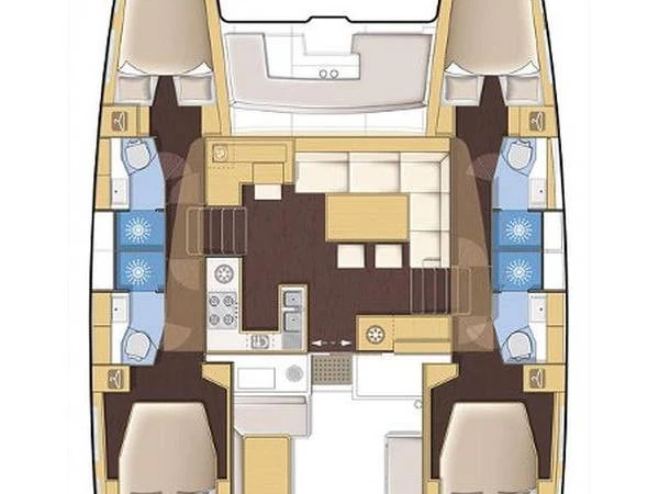 Wynajem łodzi Lagoon Lagoon 450 F w Alimos na SamBoat 