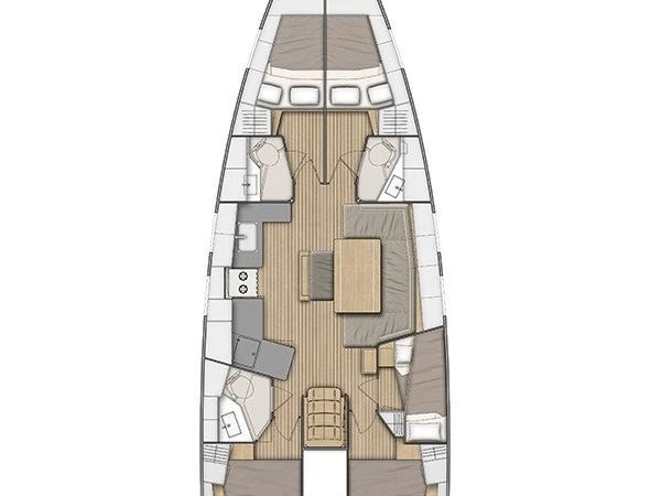 Bénéteau Oceanis 46.1 między profesjonalistami a osobami prywatnymi w Lavrio