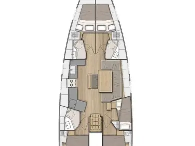 Bénéteau Oceanis 46.1 między profesjonalistami a osobami prywatnymi w Lavrio