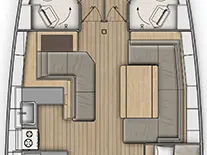 Bénéteau Oceanis 51.1 między profesjonalistami a osobami prywatnymi w Lefkáda