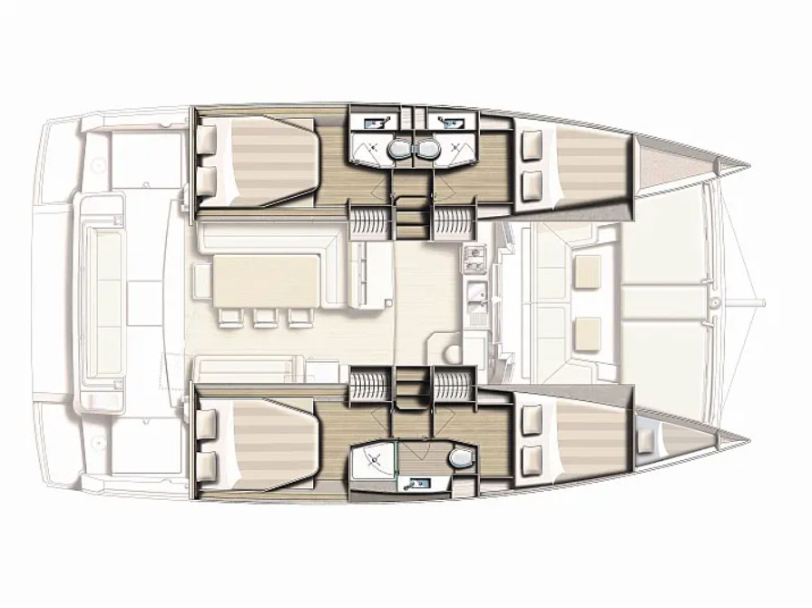 Wynajem łodzi Biograd na Moru tanio Bali 4.1