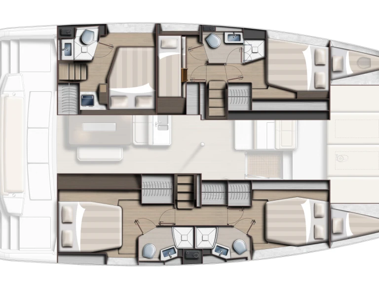 Wynajmij Katamaran z lub bez skippera Bali w Kaštela