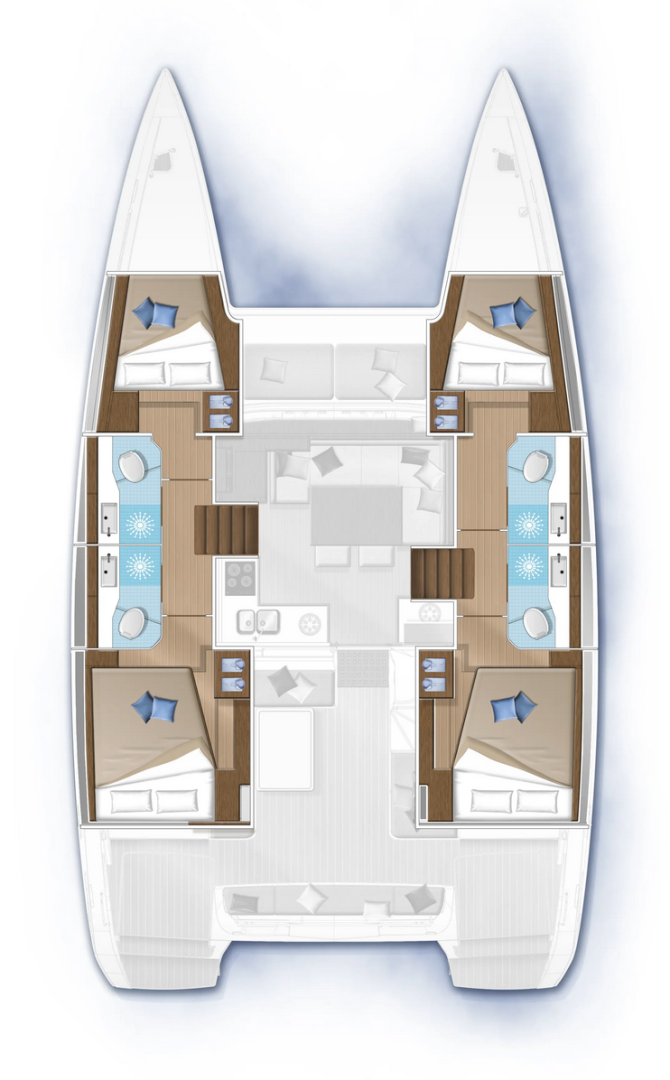 Wynajem łodzi Tromsø tanio Lagoon 40