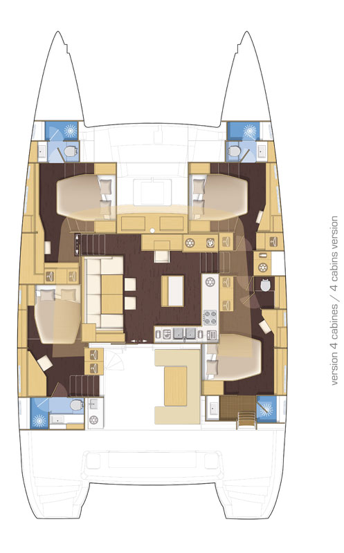 Wynajem Katamaran w Tromsø - Lagoon Lagoon 450