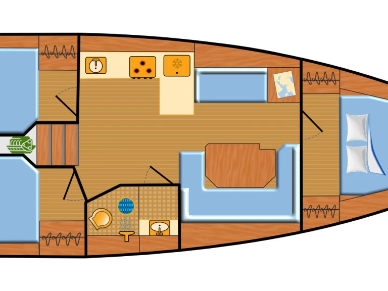 Wynajem łodzi Bavaria Bavaria C38 w Palma de Mallorca na SamBoat 