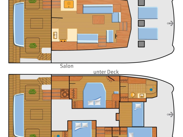Wynajem Motorówka w Palma de Mallorca - Fountaine Pajot Fountaine Pajot MY6