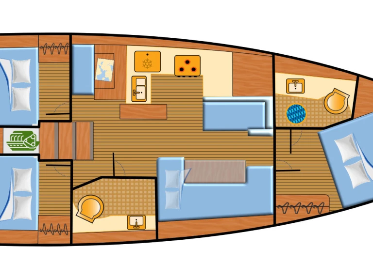 Wynajem w Palma de Mallorca- Jeanneau Sun Odyssey 410 na SamBoat
