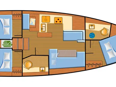Wynajem w Palma de Mallorca- Jeanneau Sun Odyssey 410 na SamBoat