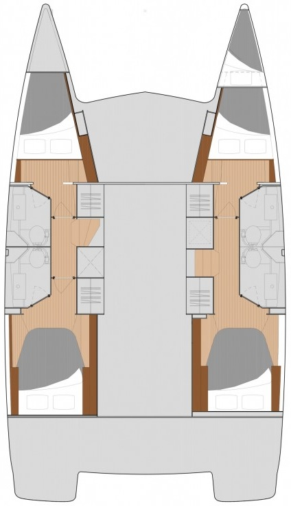 Wynajem Katamaran w Fethiye - Fountaine Pajot Isla 40
