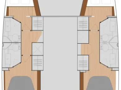 Wynajem Katamaran w Fethiye - Fountaine Pajot Isla 40