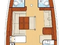 Wynajem Żaglowiec w Alimos - Bénéteau Oceanis 54