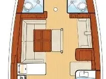 Wynajem Żaglowiec w Alimos - Bénéteau Oceanis 54