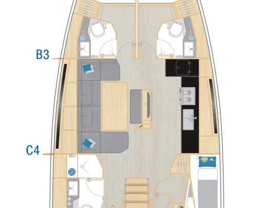 Wynajmij Hanse Hanse 460 w Fethiye