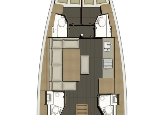 Wynajmij Dufour Dufour 460 Grand Large w Kaštela