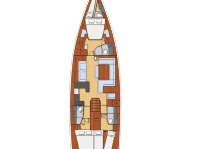 Wynajem w Kaštela- Bénéteau Oceanis 60 na SamBoat