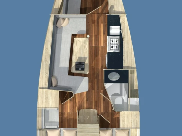 Scandinavia Yachts Scandinavia 35 między profesjonalistami a osobami prywatnymi w Biograd na Moru