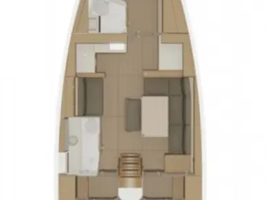 Wynajem Żaglowiec Dufour z patentem 