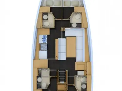 Wynajem łodzi Jeanneau Jeanneau 54 w Pirovac na SamBoat 