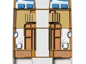 Aquila Aquila 36 między profesjonalistami a osobami prywatnymi w Le Marin
