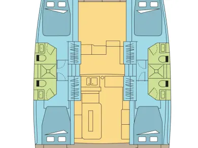 Wynajem Katamaran w Parham Town - Bali Bali 4.2