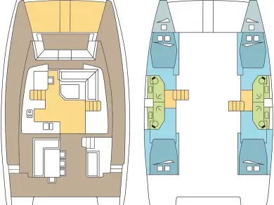 Wynajmij Katamaran z lub bez skippera Bali w Mai Khao