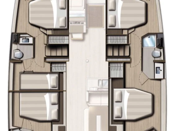 Wynajem Katamaran w Donji Seget - Bali Bali 4.8