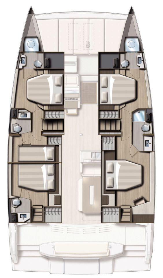 Wynajem Katamaran w Donji Seget - Bali Bali 4.8