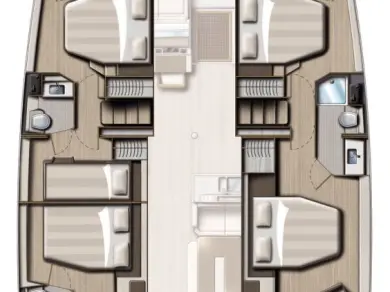 Wynajem Katamaran w Donji Seget - Bali Bali 4.8