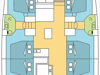 Wynajmij Katamaran z lub bez skippera Bali w Le Marin