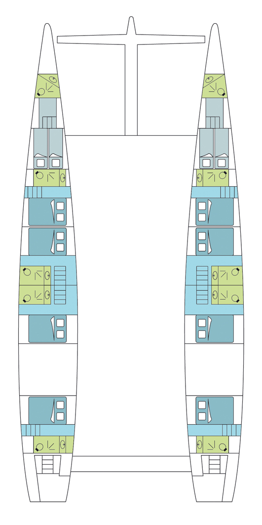 Wynajem Katamaran Dream 82 z patentem 