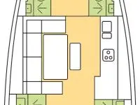 Wynajem Żaglowiec Dufour z patentem 