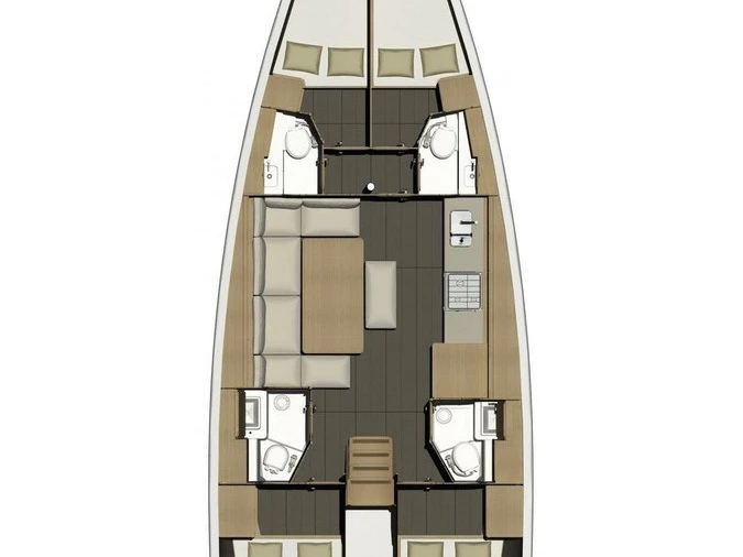 Wynajem łodzi Dufour Dufour 460 Grand Large w Donji Seget na SamBoat 