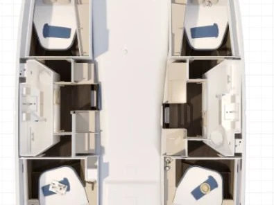 Wynajmij Fountaine Pajot Fountaine Pajot FP 41 Quatuor 2 w Saint-Mandrier-sur-Mer