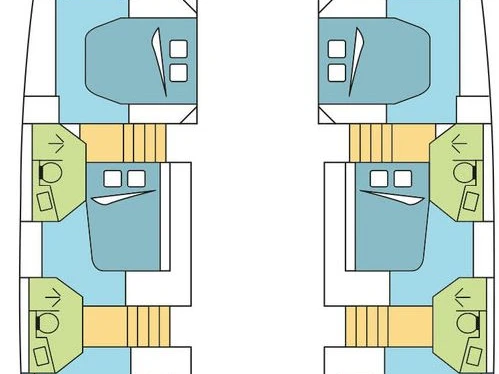 Wynajem Katamaran w Le Marin - Fountaine Pajot Ipanema 58