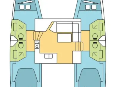 Fountaine Pajot Lucia 40 między profesjonalistami a osobami prywatnymi w Saint George's