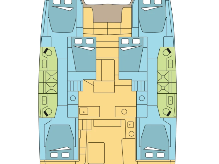 Katamaran do wynajmu w La Paz w najlepszej cenie