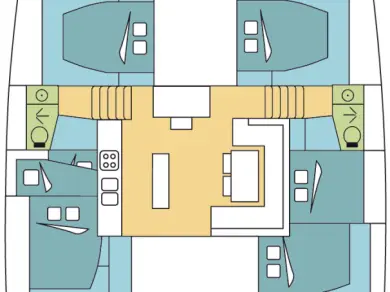 Wynajem Katamaran w Olbia - Lagoon Lagoon 52 F