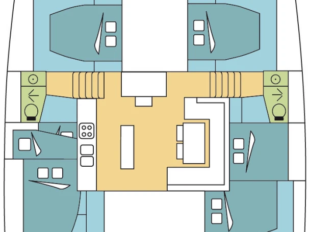 Wynajmij Katamaran z lub bez skippera Lagoon w Mai Khao