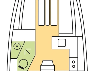 Jeanneau Sun Odyssey 349 między profesjonalistami a osobami prywatnymi w Zaton