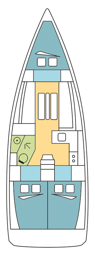 Wynajem łodzi Lefkáda tanio Sun Odyssey 349
