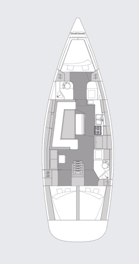 Wynajem Żaglowiec w Pula - Elan Impression 45.1
