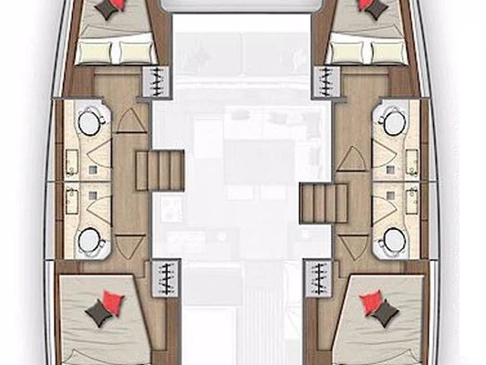 Wynajem łodzi Lagoon Lagoon 40 w Biograd na Moru na SamBoat 